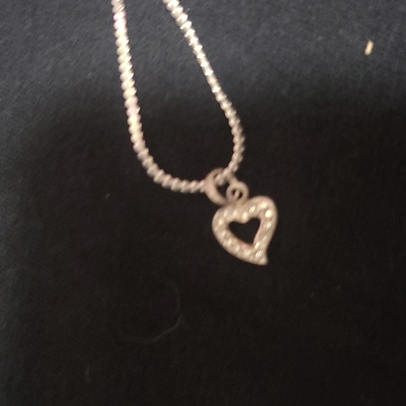 Silver heart bracelet/ankle bracelet - Picture 4 of 4